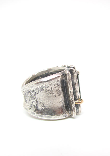 Golden Pine Ring