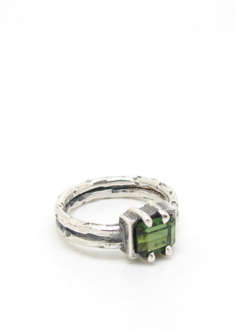 Green Tourmaline Ring
