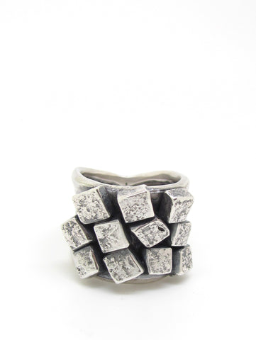 Jumbled Cubes Ring