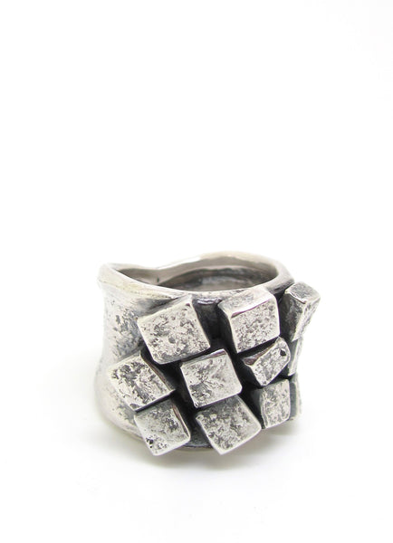 Jumbled Cubes Ring
