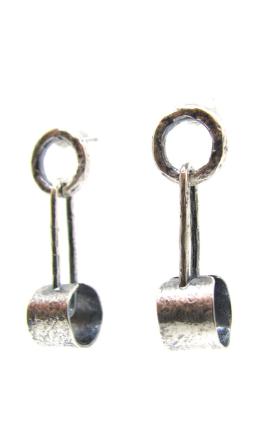 Silver Swing Earrings