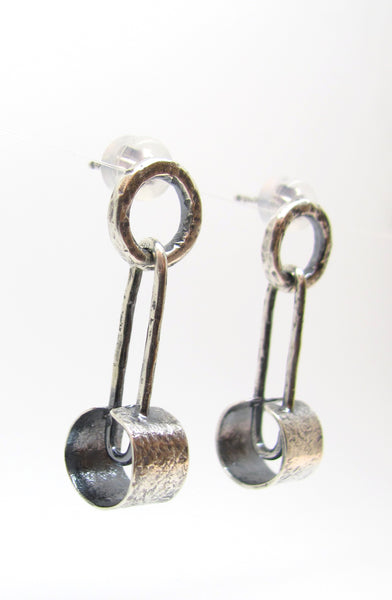 Silver Swing Earrings