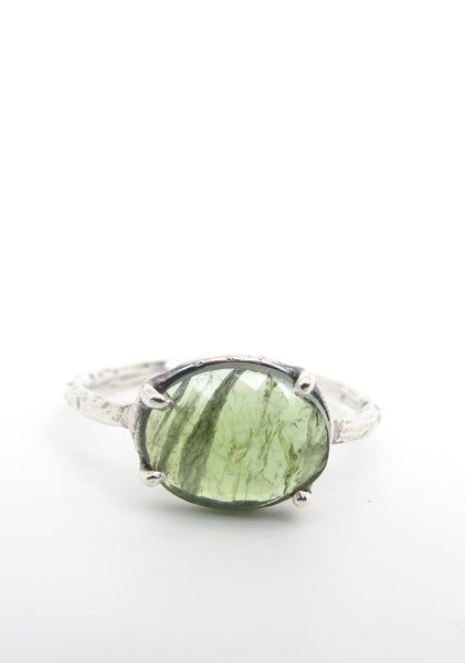 Green Tourmaline Ring