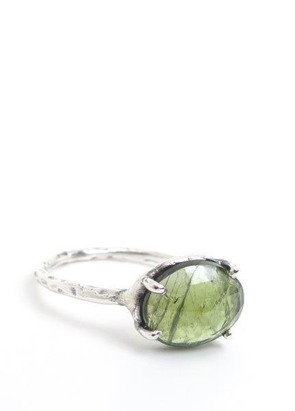 Green Tourmaline Ring