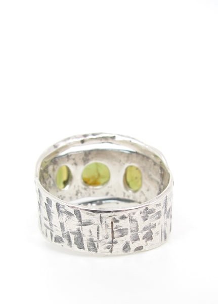 Triple Tourmaline Ring