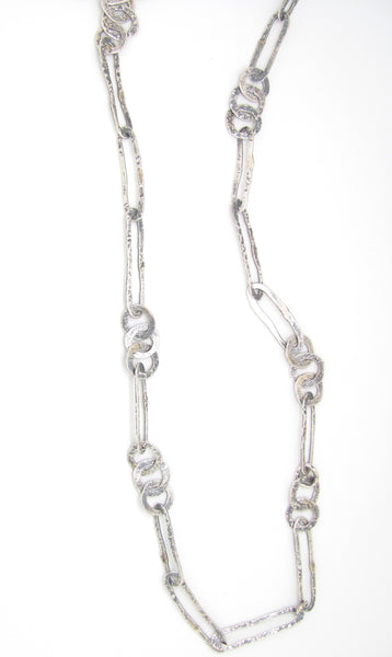 Silver Sketches Necklace