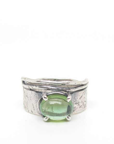 Light Green Tourmaline Ring