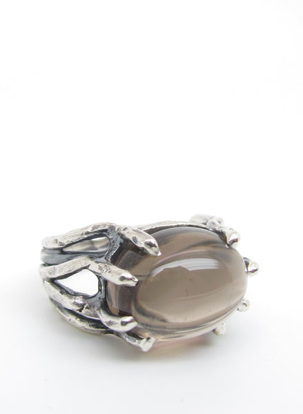 Smokey Quartz Growing Vines Ring