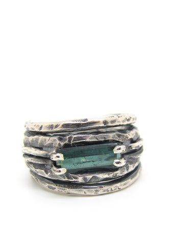 Embedded Tourmaline Ring