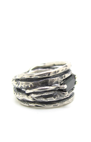 Embedded Tourmaline Ring