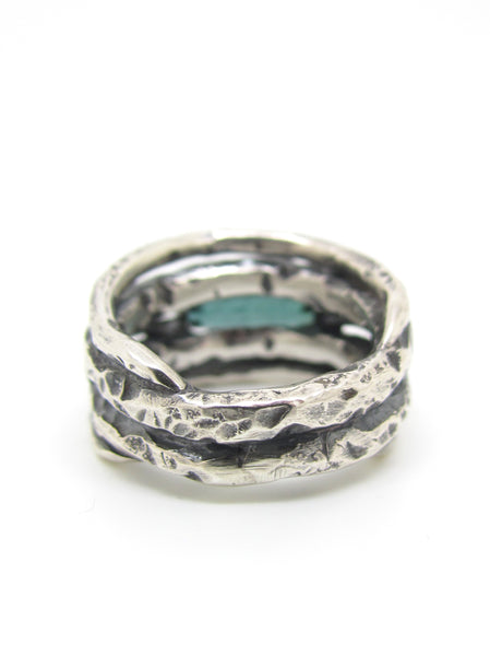 Embedded Tourmaline Ring