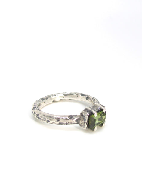 Tiny Sapling Tourmaline Ring