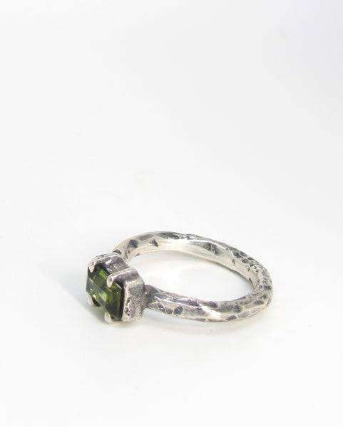 Tiny Sapling Tourmaline Ring