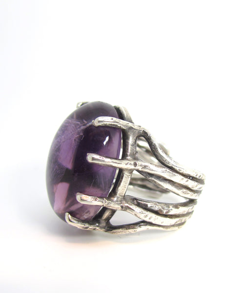Purple Amethyst Ring