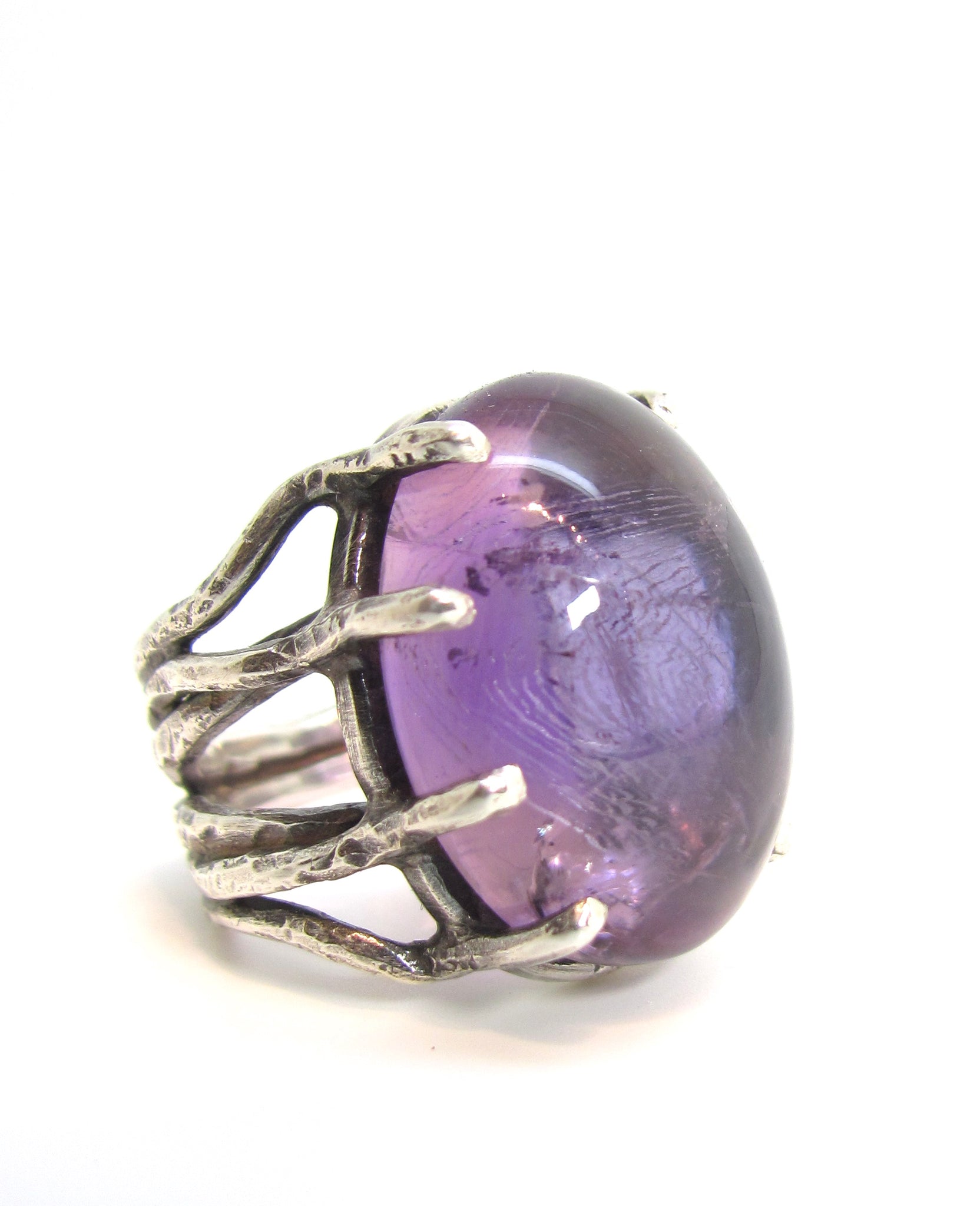 Purple Amethyst Ring