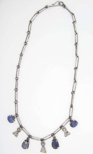 Chimney Rock with Iolite Chain