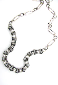 Volcanic Rolo Chain Link Necklace