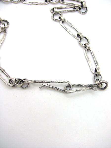 Volcanic Rolo Chain Link Necklace