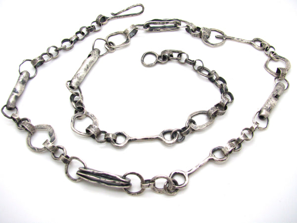 Mixed Chain Link Necklace