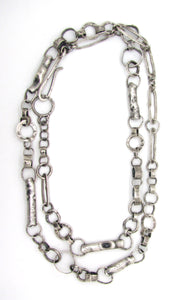 Volcanic Tubes and Hoop Links Chain