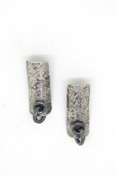 Woodpecker Shield Earrings
