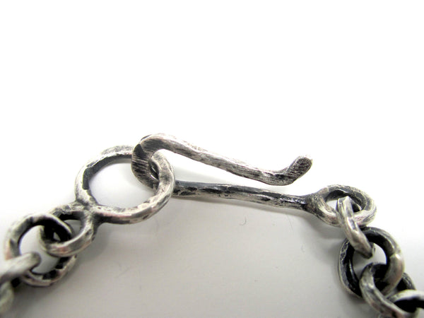 Hand Forged Silver Chain