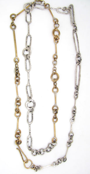 Half and Half Brass and Silver Mix